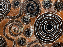 Load image into Gallery viewer, "Minyma Malilu" by Carolanne Ken - alternate view, original Aboriginal painting, 114cm x 73cm