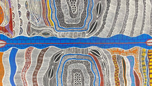Load image into Gallery viewer, "Mina Mina Dreaming Jukurrpa" Alice Granites Napanangka 121cm x 69cm
