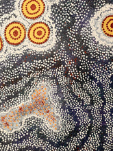 Load image into Gallery viewer, "Seven Sisters" Maureen Nampijinpa Hudson 140cm x 87cm