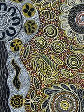 Load image into Gallery viewer, "Desert Flowers" Bernadine Johnson Kemarre 86cm x 90cm