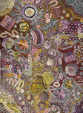 Load image into Gallery viewer, "Bush Yam Dreaming" Katrina Bird 95cm x 122cm
