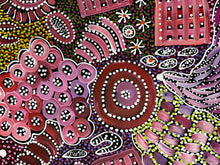 Load image into Gallery viewer, "Women's Dreaming" Janet Golder Kngwarreye 60cm x 150cm