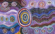 Load image into Gallery viewer, "Seven Sisters Dreaming (Kungkarangkalpa Tjukurpa)" Tanya Brady 146cm x 90cm