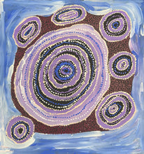 Load image into Gallery viewer, "Seven Sisters Dreaming (Kungkarangkalpa Tjukurpa)" Tanya Brady 76cm x 70cm