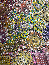 Load image into Gallery viewer, "Women's Dreaming" Katrina Bird 100cm x 89cm