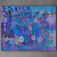 Load image into Gallery viewer, "Piltati Tjukurpa" original Aboriginal painting by Rhoda Tjitayi, 120cm x 98cm - authentic Indigenous Australian artwork