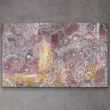 Load image into Gallery viewer, "Alhalkere" original Aboriginal painting by Janet Golder Kngwarreye, 150cm x 91cm - authentic Indigenous Australian artwork