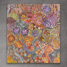 Load image into Gallery viewer, "Women's Dreaming" Janet Golder Kngwarreye 99cm x 89cm