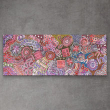 Load image into Gallery viewer, "Women's Dreaming" Janet Golder Kngwarreye 60cm x 150cm