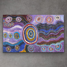 Load image into Gallery viewer, "Seven Sisters Dreaming (Kungkarangkalpa Tjukurpa)" Tanya Brady 146cm x 90cm