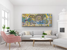 Load image into Gallery viewer, "Seven Sisters Dreaming (Kungkarangkalpa Tjukurpa)" Tanya Brady 86cm x 199cm