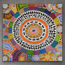 Load image into Gallery viewer, "Women's Body Painting" Debra Nangala McDonald 184cm x 200cm