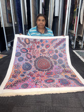 Load image into Gallery viewer, "Bush Flower" Bernadine Johnson Kemarre 95cm x 84cm