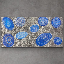 Load image into Gallery viewer, "Mamungarinyi" original Aboriginal painting by Pollyanne Smith Tjungkaya, 90cm x 45cm - authentic Indigenous Australian artwork