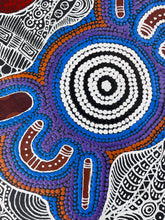 Load image into Gallery viewer, "Bush Mushroom and Women Dreaming" Alice Granites Napanangka 130cm x 55cm