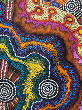 Load image into Gallery viewer, "My Country" Damien and Yilpi Marks 152cm x 95cm