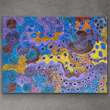 Load image into Gallery viewer, "Piltati Tjukurpa" original Aboriginal painting by Rhoda Tjitayi, 110cm x 80cm - authentic Indigenous Australian artwork