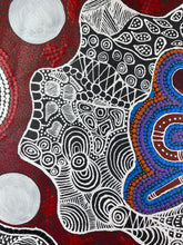 Load image into Gallery viewer, "Bush Mushroom and Women Dreaming" Alice Granites Napanangka 130cm x 55cm
