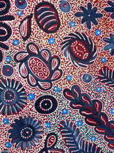 Load image into Gallery viewer, "Bush Flower" Bernadine Johnson Kemarre 95cm x 84cm