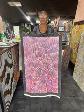 Load image into Gallery viewer, "Sand Dunes (Tali)" Maureen Nampijinpa Hudson 57cm x 100cm