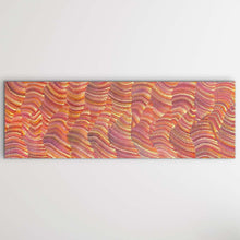 Load image into Gallery viewer, "Sand Dunes (Tali)" Maureen Nampijinpa Hudson 120cm x 41cm