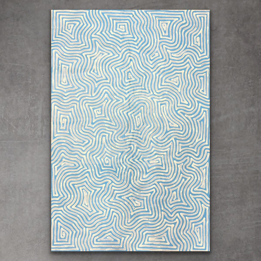 "Tingari" original Aboriginal painting by Eliza Jugadai, 148cm x 99cm - authentic Indigenous Australian artwork