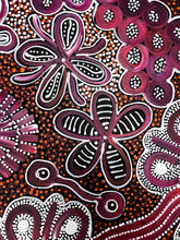 Load image into Gallery viewer, "Bush Flower" Bernadine Johnson Kemarre 194cm x 90cm