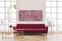 Load image into Gallery viewer, "Bush Flower" Bernadine Johnson Kemarre 194cm x 90cm