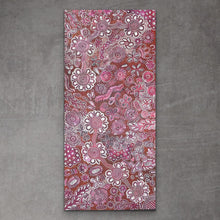 Load image into Gallery viewer, "Bush Flower" Bernadine Johnson Kemarre 194cm x 90cm