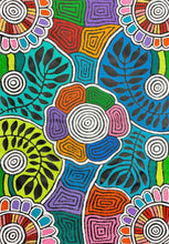 Load image into Gallery viewer, "Women's Body Painting" Debra Nangala McDonald 116cm x 81cm