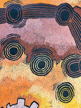 Load image into Gallery viewer, "Minyma Malilu" by Teresa Baker Tunkin - detail view of Aboriginal painting, 198cm x 106cm