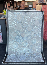 Load image into Gallery viewer, "Budgerigar Story & Bush Tucker" Julieanne Nungurrayi Turner 171cm x 110cm