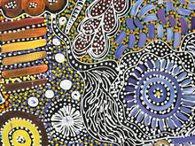 Load image into Gallery viewer, "My Country (Utopia)" Janet Golder Kngwarreye 112cm x 78cm