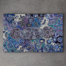 Load image into Gallery viewer, "Bush Flowers" Bernadine Johnson Kemarre 120cm x 78cm