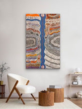 Load image into Gallery viewer, "Mina Mina Dreaming Jukurrpa" Alice Granites Napanangka 88cm x 144cm