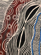 Load image into Gallery viewer, "Mina Mina Dreaming Jukurrpa" Alice Granites Napanangka 88cm x 144cm
