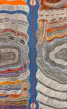 Load image into Gallery viewer, "Mina Mina Dreaming Jukurrpa" Alice Granites Napanangka 88cm x 144cm