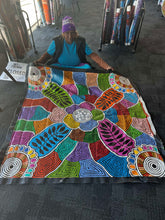 Load image into Gallery viewer, "Women's Body Painting" Debra Nangala McDonald 140cm x 140cm