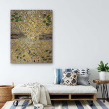 Load image into Gallery viewer, "Bush Banana & Beans" Nancy Martin Napangarti 116cm x 148cm