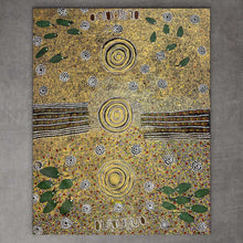 Load image into Gallery viewer, "Bush Banana & Beans" Nancy Martin Napangarti 116cm x 148cm