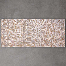 Load image into Gallery viewer, "Sand Dunes (Tali)" original Aboriginal painting by Maureen Nampijinpa Hudson, 202cm x 88cm - authentic Indigenous Australian artwork