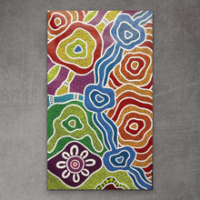 Load image into Gallery viewer, "My Country" original Aboriginal painting by Dave Booth, 71cm x 117cm - authentic Indigenous Australian artwork
