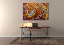 Load image into Gallery viewer, Teresa Baker "Minyma Malilu (Desert Tones)" Print