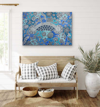 Load image into Gallery viewer, Bernadine Johnson Kemarre "Bush Flowers (Winter)" Print