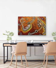 Load image into Gallery viewer, Teresa Baker "Minyma Malilu (Desert Tones)" Print