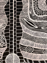 Load image into Gallery viewer, "Mina Mina Dreaming Jukurrpa" Alice Granites Napanangka 75cm x 74cm