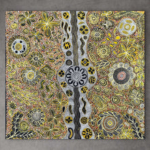 Load image into Gallery viewer, "Desert Flowers" Bernadine Johnson Kemarre 86cm x 90cm