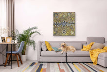 Load image into Gallery viewer, "Desert Flowers" Bernadine Johnson Kemarre 86cm x 90cm