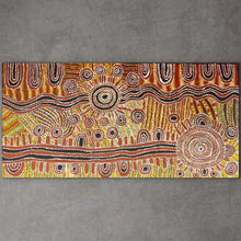 Load image into Gallery viewer, "Piltati" original Aboriginal painting by Tjimpuna Williams, 180cm x 88cm - authentic Indigenous Australian artwork
