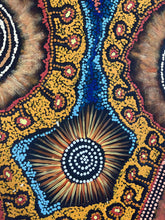 Load image into Gallery viewer, "My Country" Damien and Yilpi Marks 151cm x 96cm